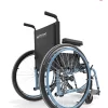 Move Motion Composites Wheelchair profile blue back