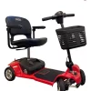 Pride Apex Alumalite Travel Scooter red
