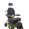 Quantum 4Front Powerchair green profile