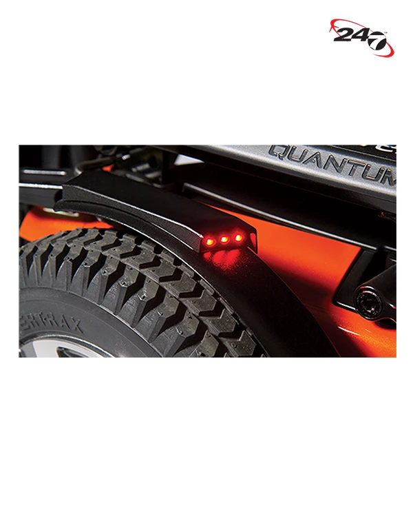 Q6 Edge 2 Powerchair with iLevel lights